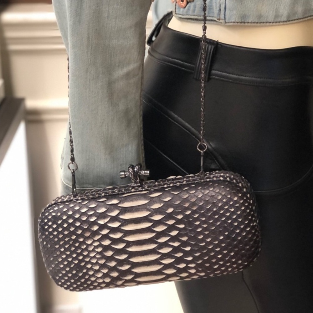 Genuine Python  Evening/Day Clutch/Bag - Picture 7 of 11